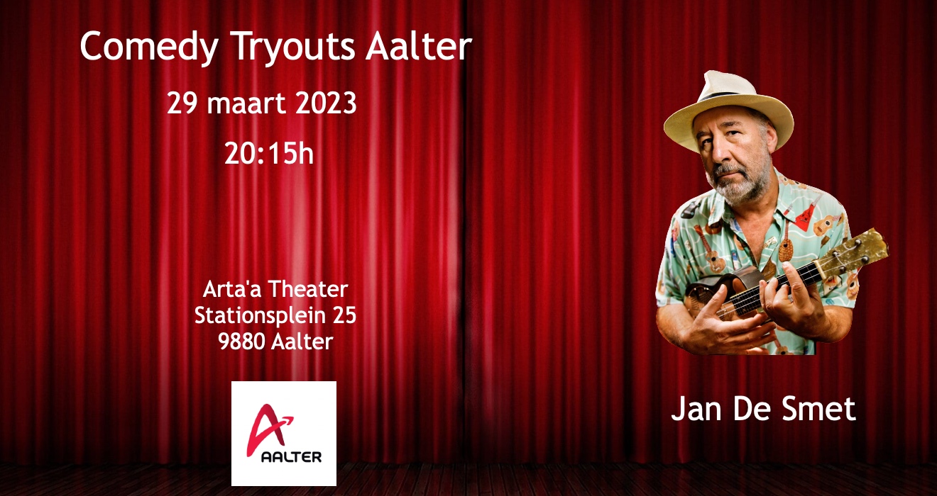 Jan de Smet aalter comedy try outs